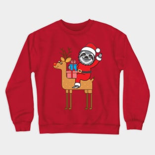 Sloth Santa Crewneck Sweatshirt